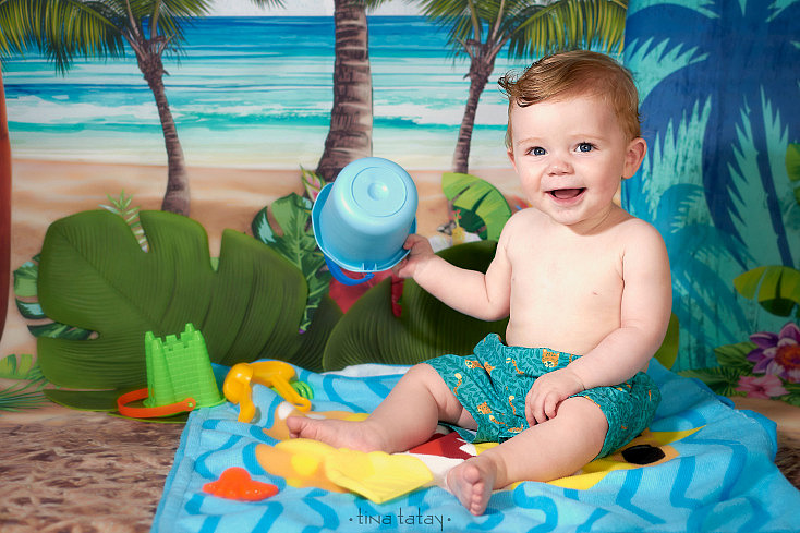 ¿Cómo Hice Estas Fotos?: Una Sesión de Playa en Casa